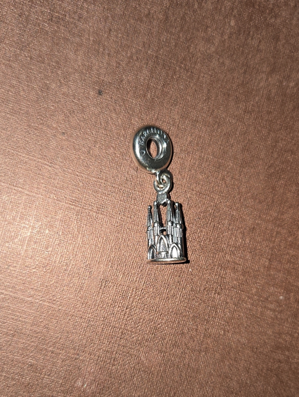 Genuine Pandora Silver La Sagrada Familia *BARCELONA* Dangle Charm 791078